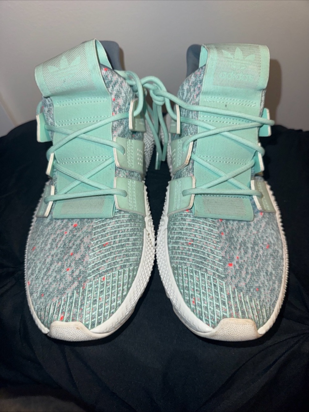 adidas Women's Prophere Mint Teal Athletic Sneakers size 8